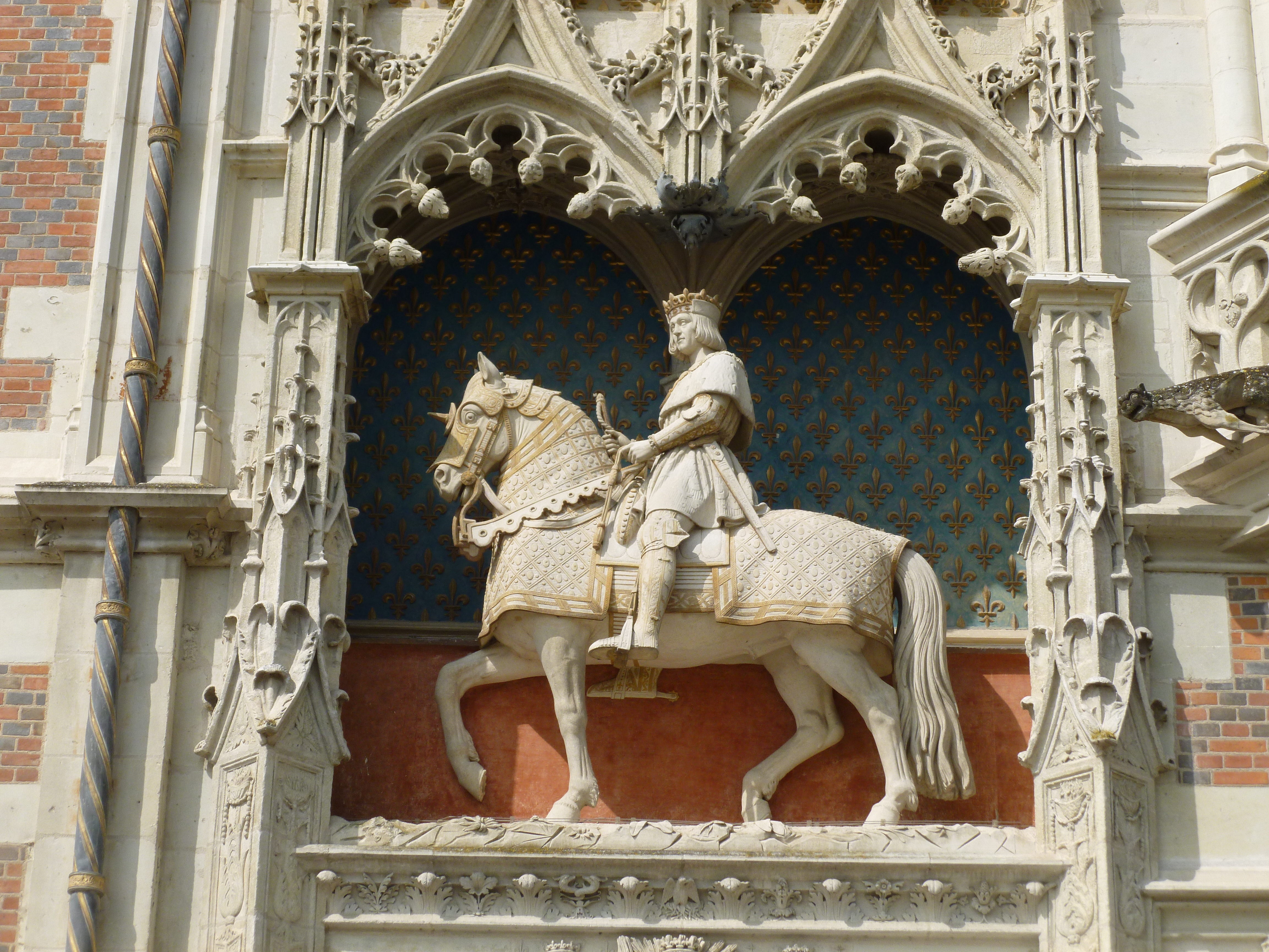 Architecture in Blois, France.